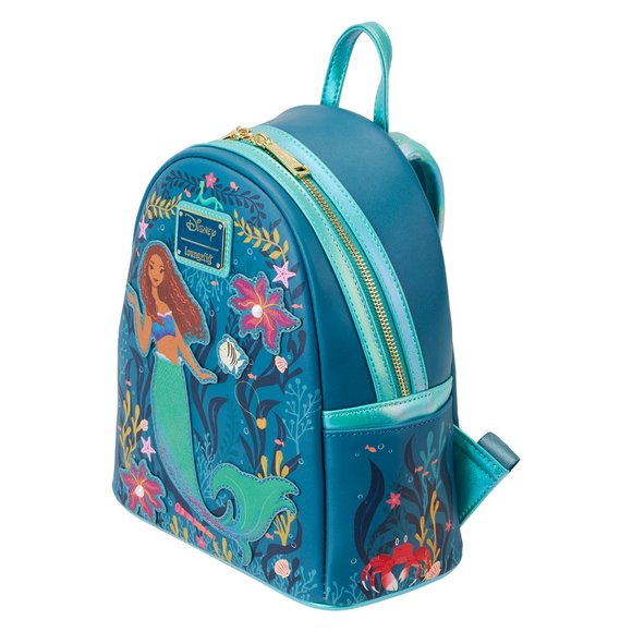 X Disney The Little Mermaid Live Action Mini Backpack - Picture 3 of 7